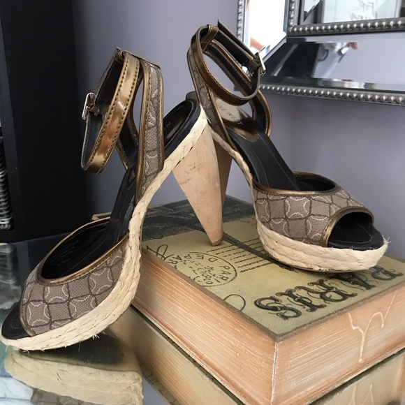 Nine West wooden Pumps - Picture 1 of 3